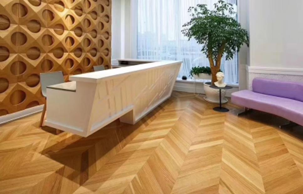 實木複合地板，以簡約清新演繹時尚！
